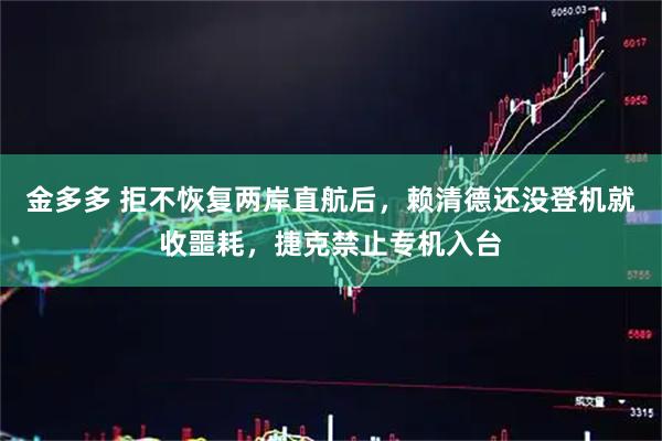 金多多 拒不恢复两岸直航后，赖清德还没登机就收噩耗，捷克禁止专机入台