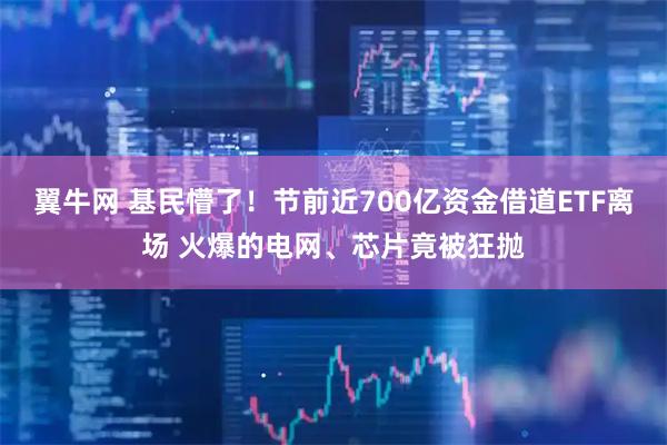 翼牛网 基民懵了！节前近700亿资金借道ETF离场 火爆的电网、芯片竟被狂抛
