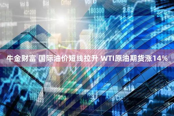 牛金财富 国际油价短线拉升 WTI原油期货涨14%