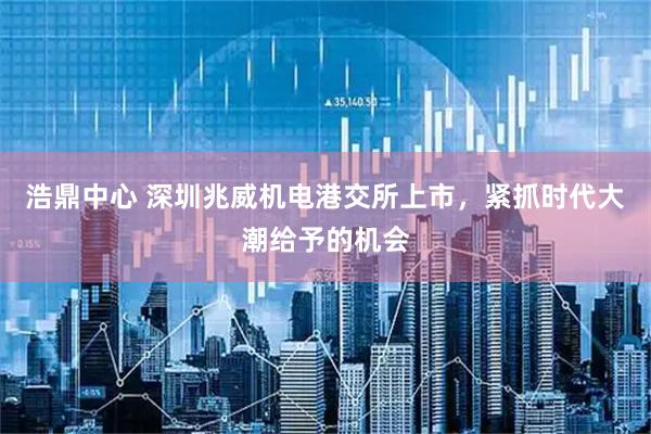 浩鼎中心 深圳兆威机电港交所上市，紧抓时代大潮给予的机会