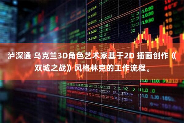 泸深通 乌克兰3D角色艺术家基于2D 插画创作《双城之战》风格林克的工作流程。